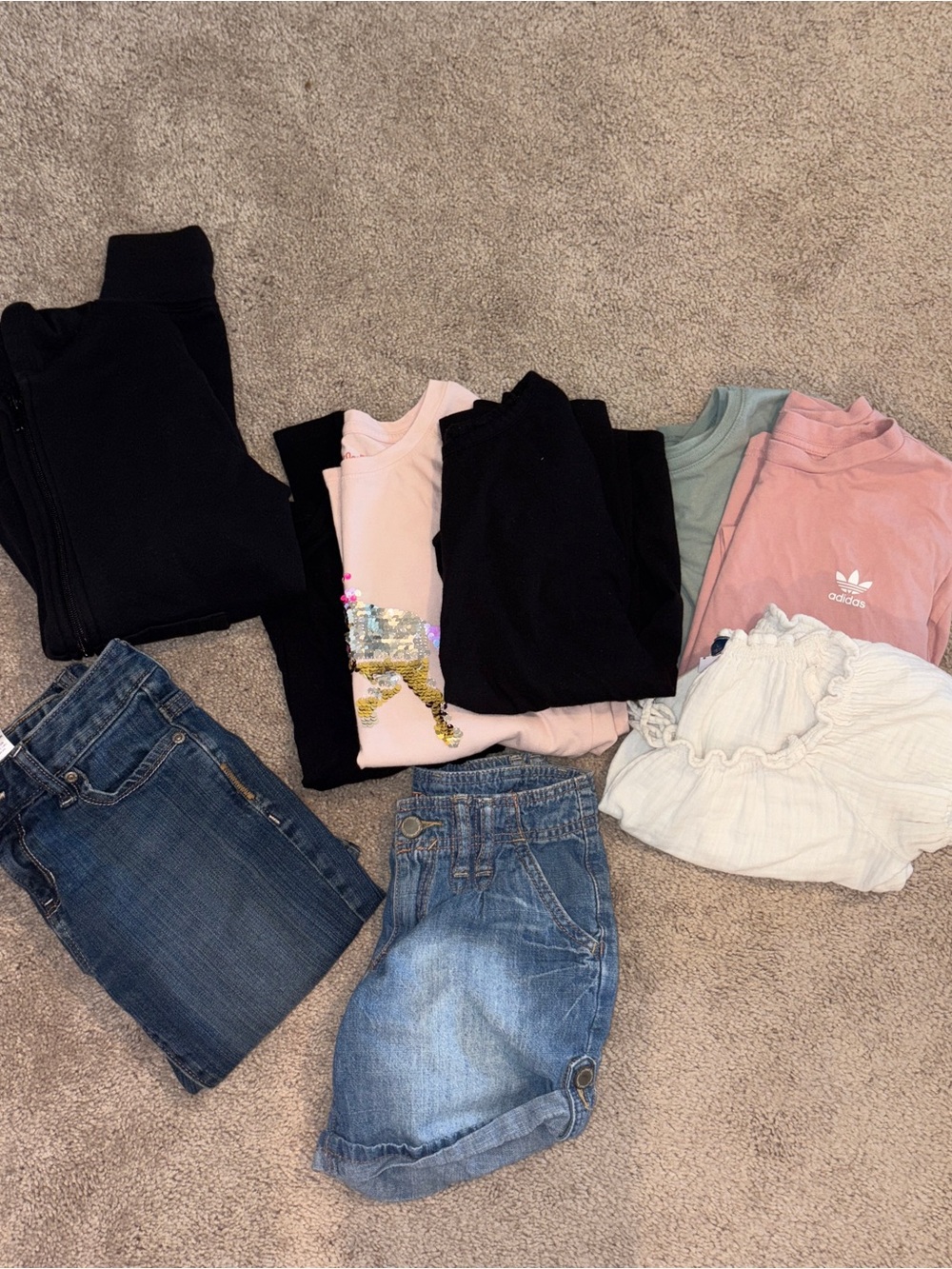 Girl’s Youth Large Clothing Bundle (9 pc)